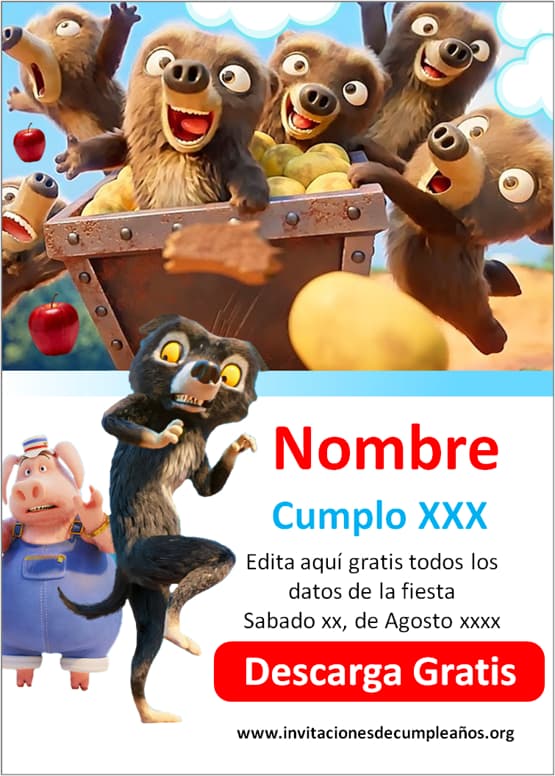 gratis invitacion los 7 osos netflix