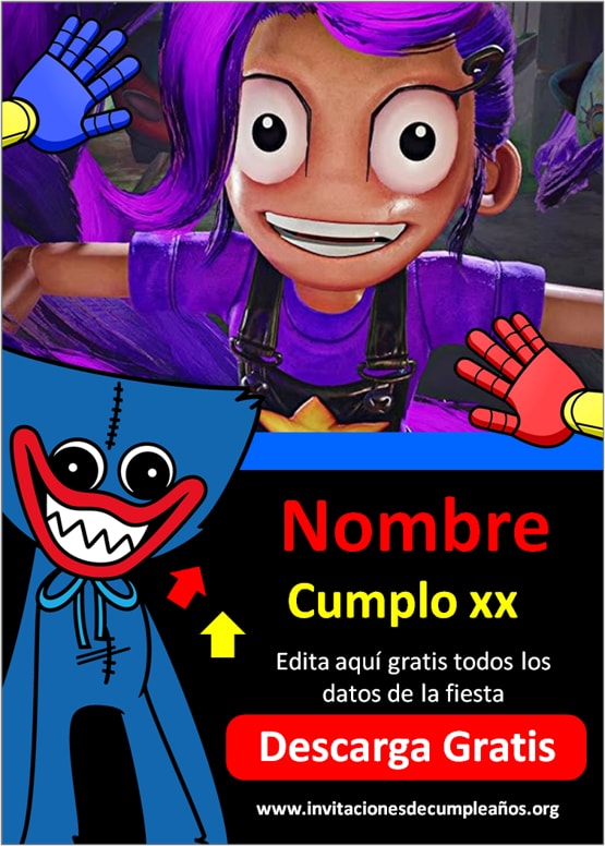 Cumpleaños de Poppy Playtime 5